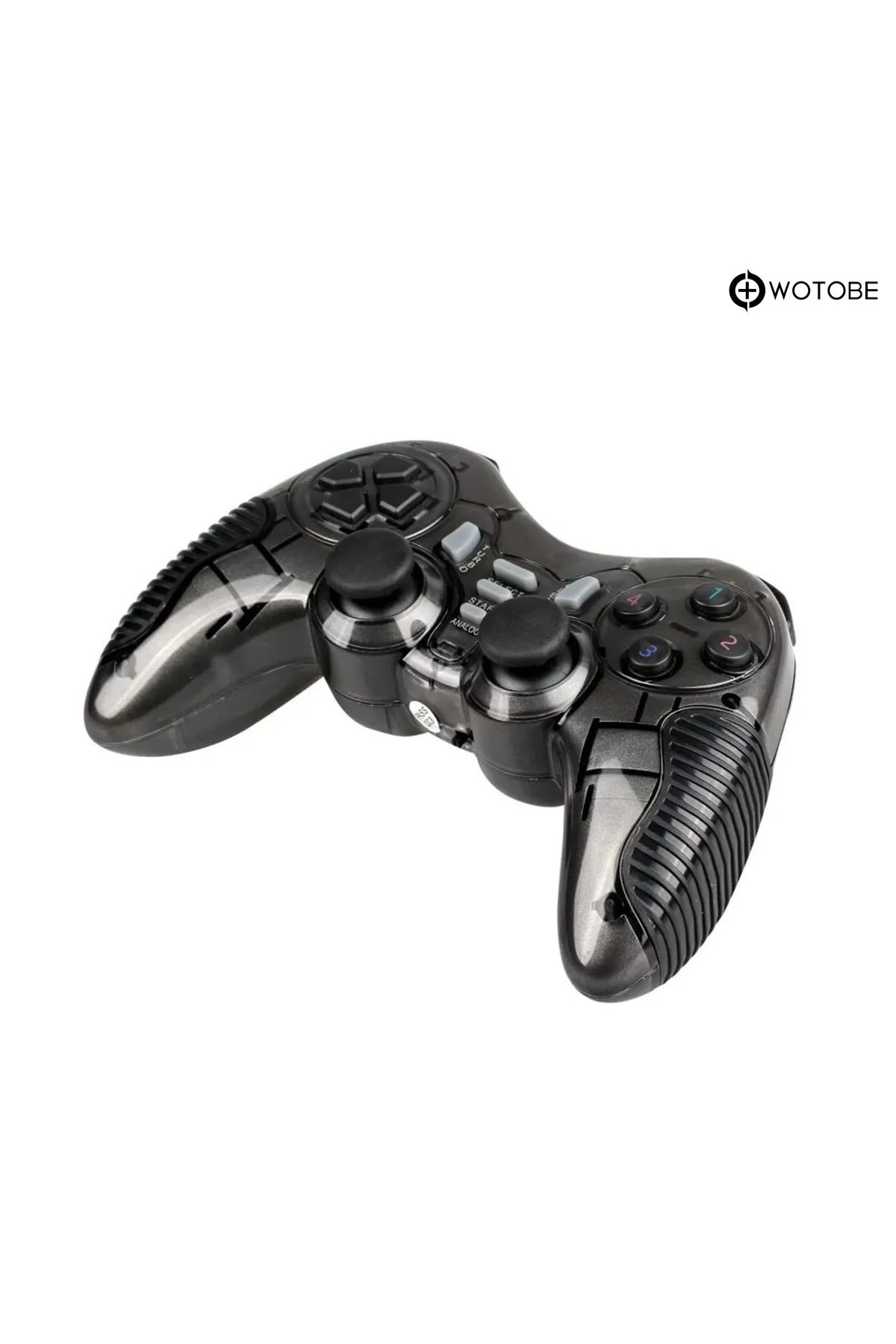 2.4g Ps1 Ps2 Ps3 Pc Android Tv Tv Box Android Telefon Uyumlu Titreşimli Kablosuz Joystick Siyah