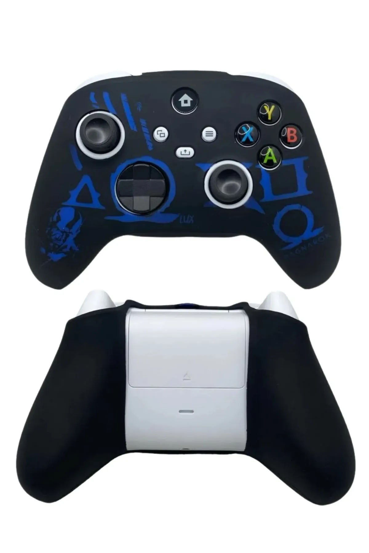 Xbox Series S/seris X 9.nesil Uyumlu Desenli Oyuncu Kolu Silikon Kılıf +Analog Silikon