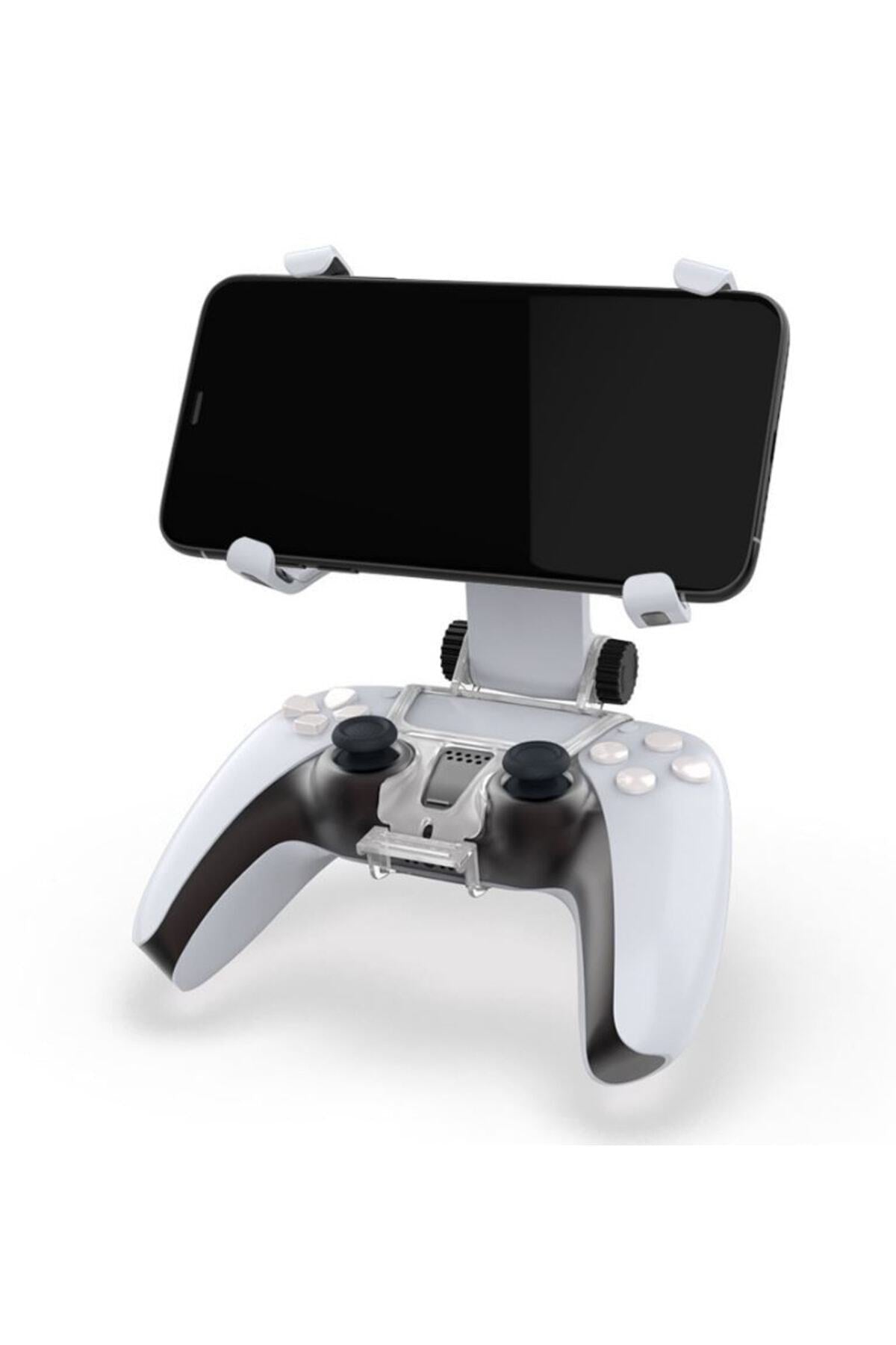 Gri Sony Ps5 Desenli Analog Koruyucu
