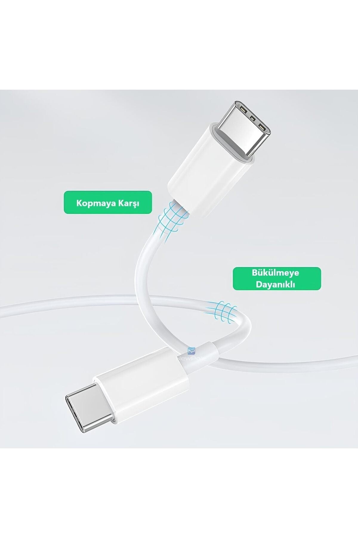 iPhone 20W USB-C PD Güç Adaptörü ve Kablo Dahil Set Type-C den Type-C Hızlı Şarj Cihazı