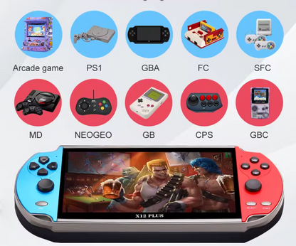 X12 Plus 16GB Rom 10.000+ Oyunlu 7 inç Atari