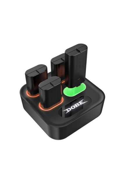 Xbox Series S X Batarya Şarj Dock + 4 Adet Pil Dahil