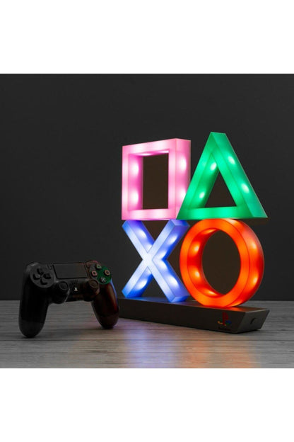 Playstation Icons Light 3 Işık Modlu Ve Müzikte Sese Duyarlı