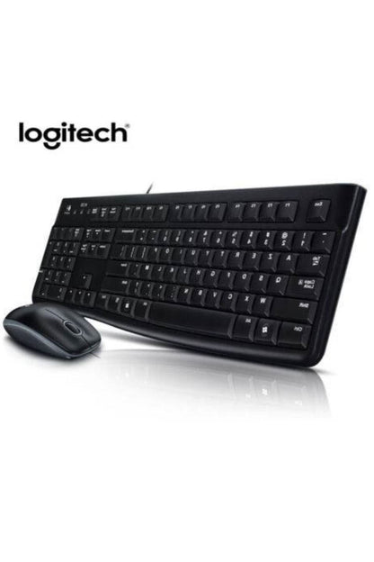 Logitech Mk120 Kablolu Q Klavye-mouse Set Siyah