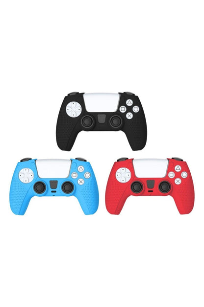 Playstation 5 Ps5 Matris Joystick Kol Silikon Kılıf Uyumlu Kırmızı