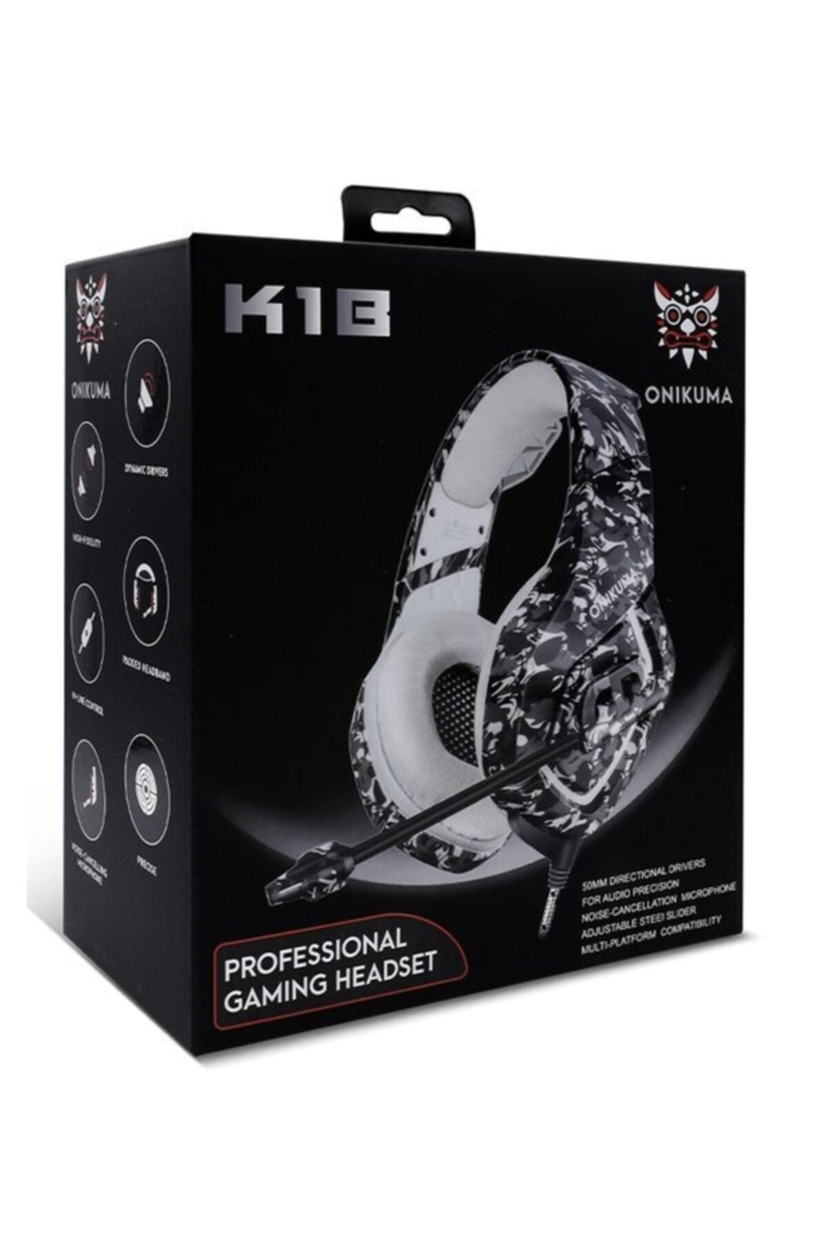Professional Gaming Headset Onıkuma Siyah