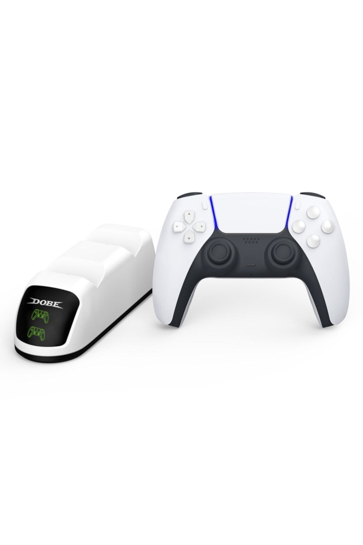 Ps5 Uyumlu  Şarj Istasyonu Göstergeli Hızlı Şarj Charging Dock Fast Charging Dock
