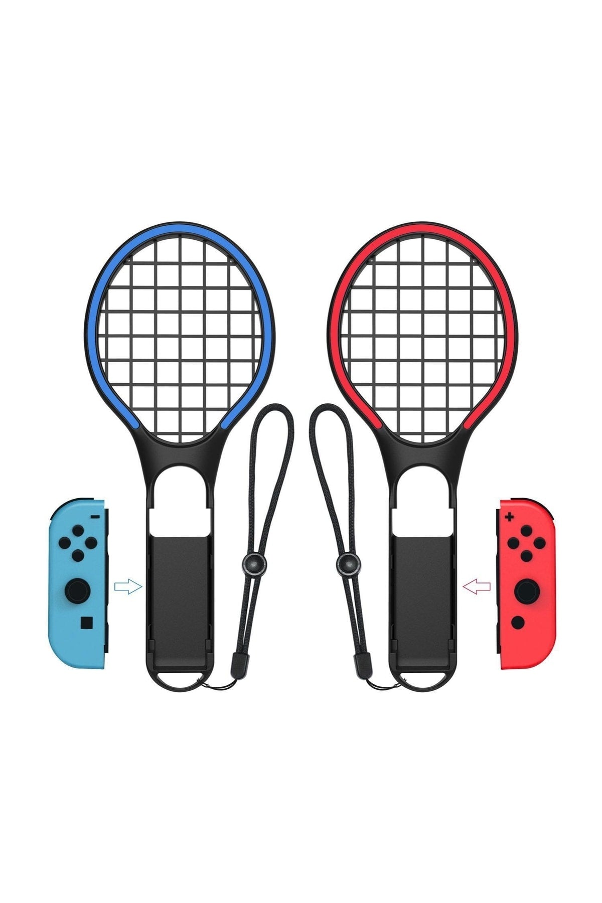 Nintendo Switch Tenis Raket Set Mario Tennis Için 2li Raket