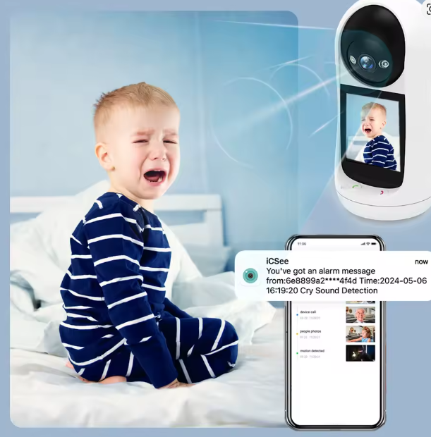 Full HD Akıllı Hareket Algılama Bebek Kamerası