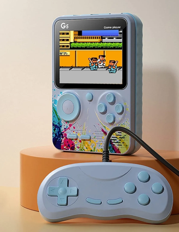 G5 Retro Atari Mini Taşınabilir Oyun Konsolu 500+ Oyun