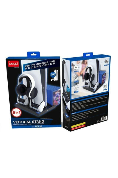 Ps5 Fanlı Stand Playstation 5 Soğutuculu 6in1