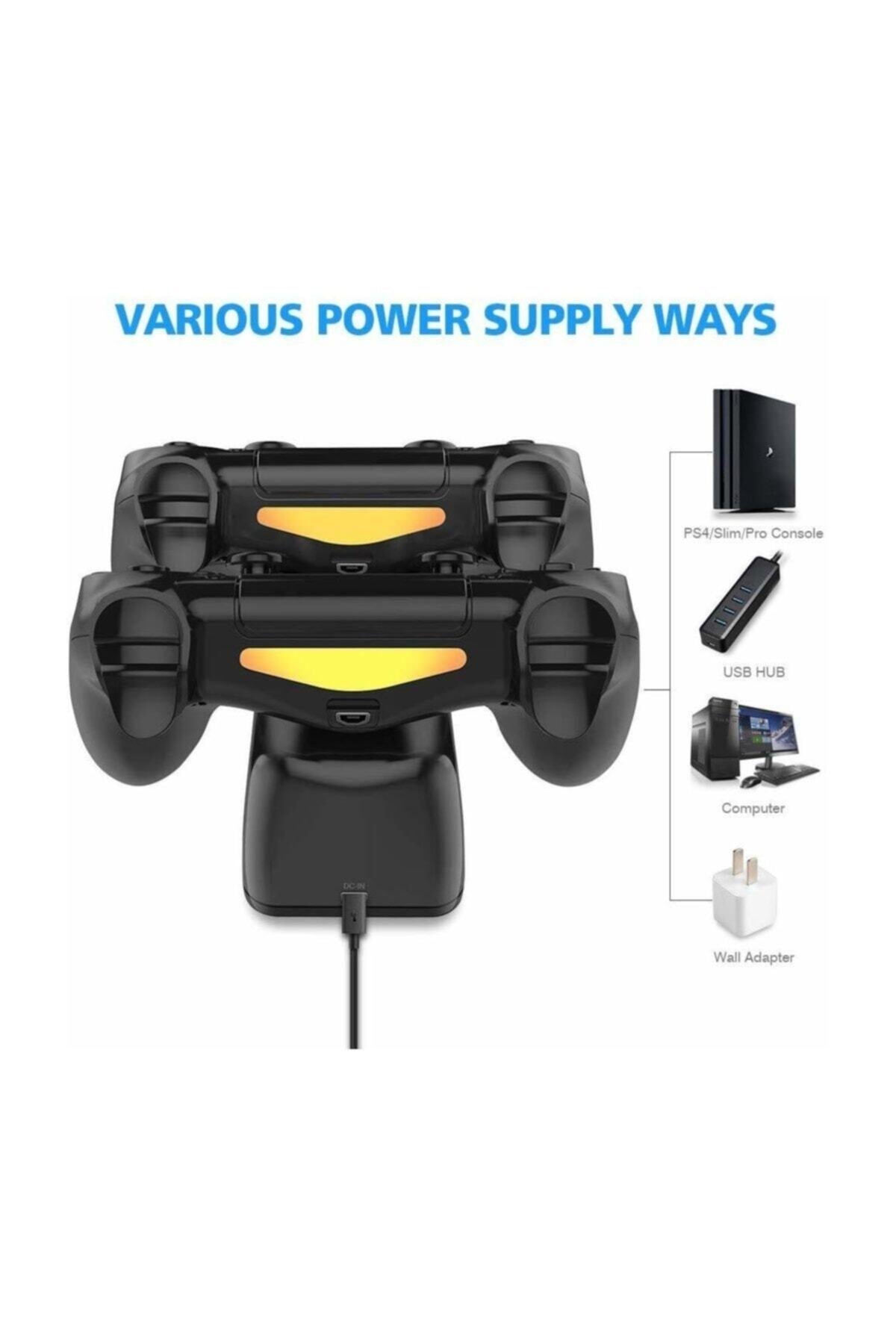 Ps5 Göstergeli Şarj Istasyonu Ps5 Charging Dock
