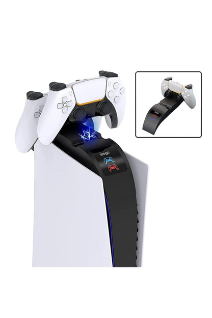Led Göstergeli Playstation 5 Dualsense Oyun Kolu Şarj Standı Pg-p5016