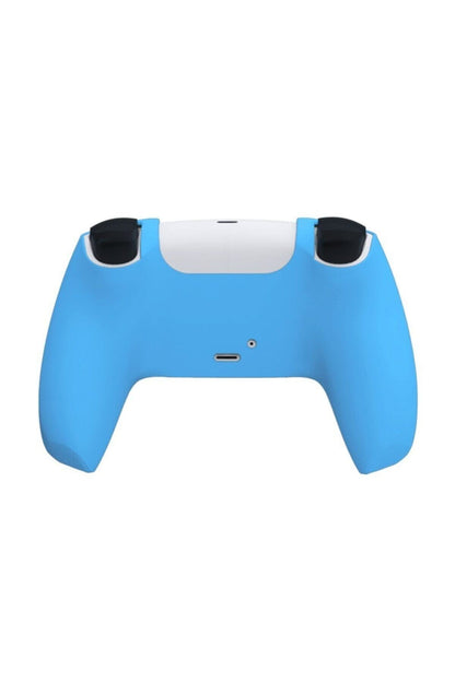 Ps5 Dualsense Mavi Silikon Kılıf + Analog Koruyucu