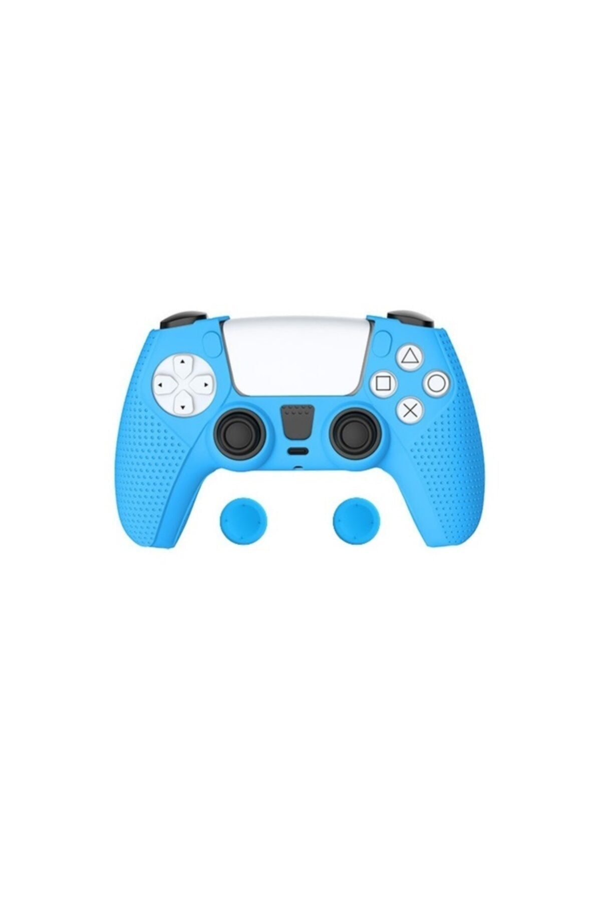 Resident Evıl Desenli Sony Ps5/ps4/ps3 Uyumlu Analog Koruyucu Silikon Pad Kırmızı