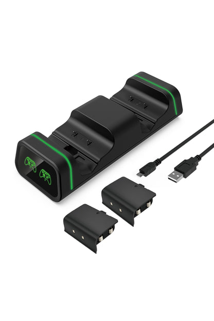 Dobe Tyx-19006 Led Xbox One-X-S 800Mah Joystick Pil Şarj Stand