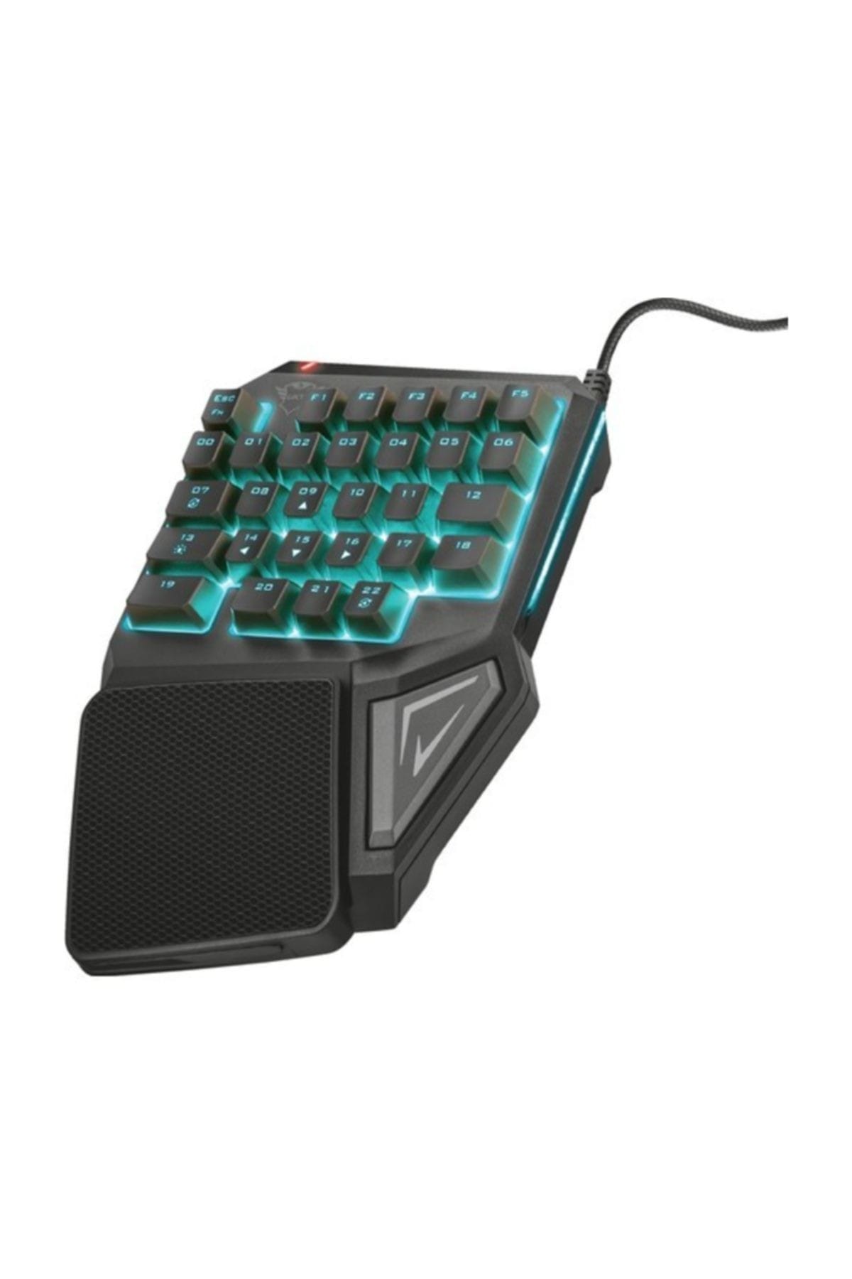 Trust 22881 ASSA USB Kişiselleştirilebilir RGB Num Pad Siyah
