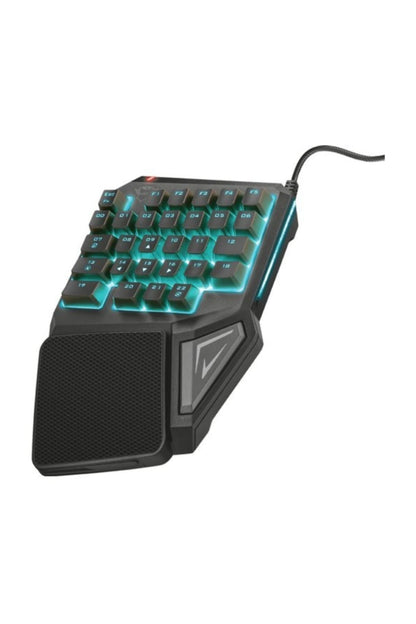 Trust 22881 ASSA USB Kişiselleştirilebilir RGB Num Pad Siyah