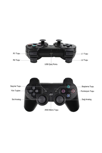 Ps3 Dualshock 3 Sixaxis Kablosuz Kumanda Nocolor-9b100998