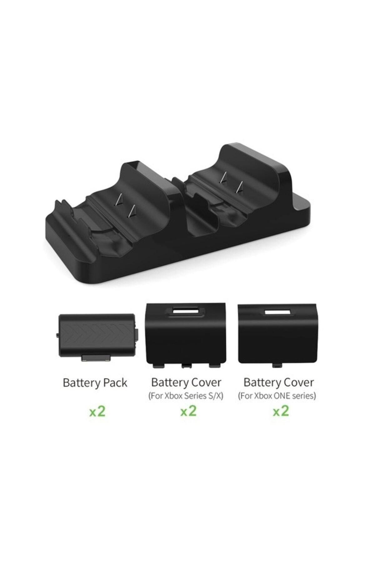 Tyx-532x Xbox One-one S-one X-elite Şarj Yuvalı Çift Pilli Şarj Istasyonu