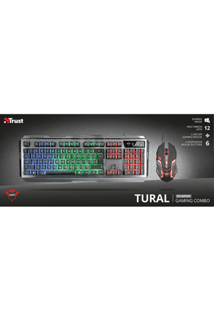 22895 GXT 845 Tural Combo Klavye & Mouse Bundle