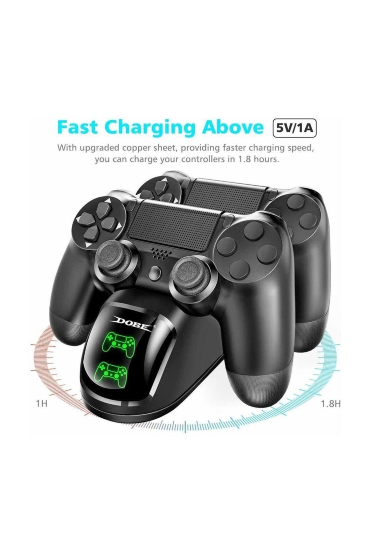 Ps5 Göstergeli Şarj Istasyonu Ps5 Charging Dock