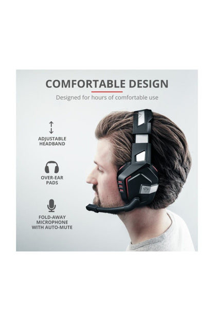 Gxt 390 Juga Wireless Gaming Headset Siyah