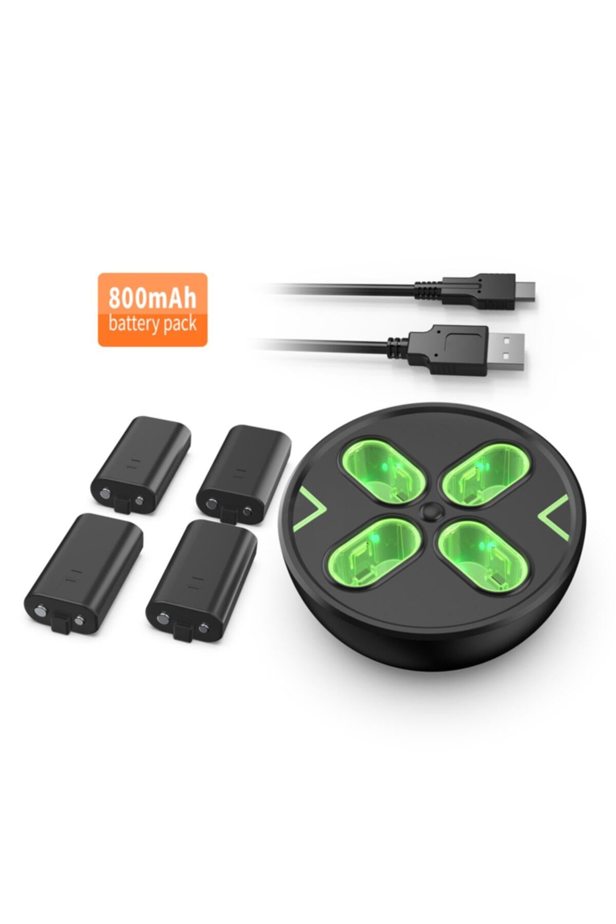 Dobe TYX-0668 Xbox One-X-S-Series X-S 800 mAh Joystick Pil Stand
