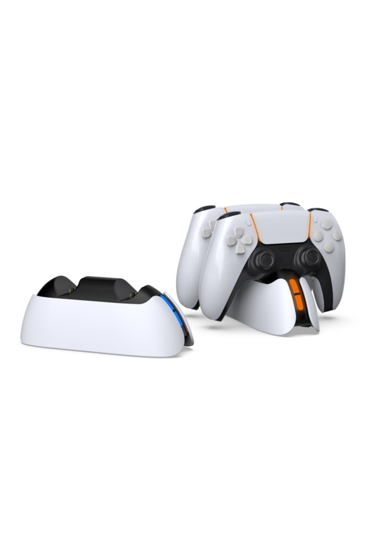 P5-5103 Led Işıklı Ikili Ps5 Joystick Kol Şarj Stand