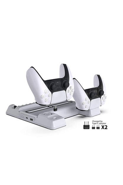 Dobe Tp5 0593 Ps5 Playstation 5 Oyun Hazneli Fanlı Şarj Standı