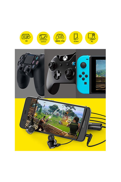 Playstation 4 H08 3d Surround Virtual Gaming Oyuncu Kulaklık