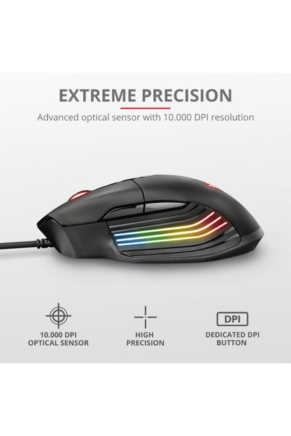 Trust Gxt940 Xıdon Rgb Kablolu Gamıng Mouse(23574)
