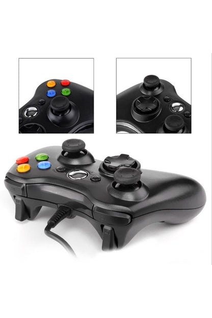 Kablolu Xbox 360 Pc Kol Kontroller Joystick