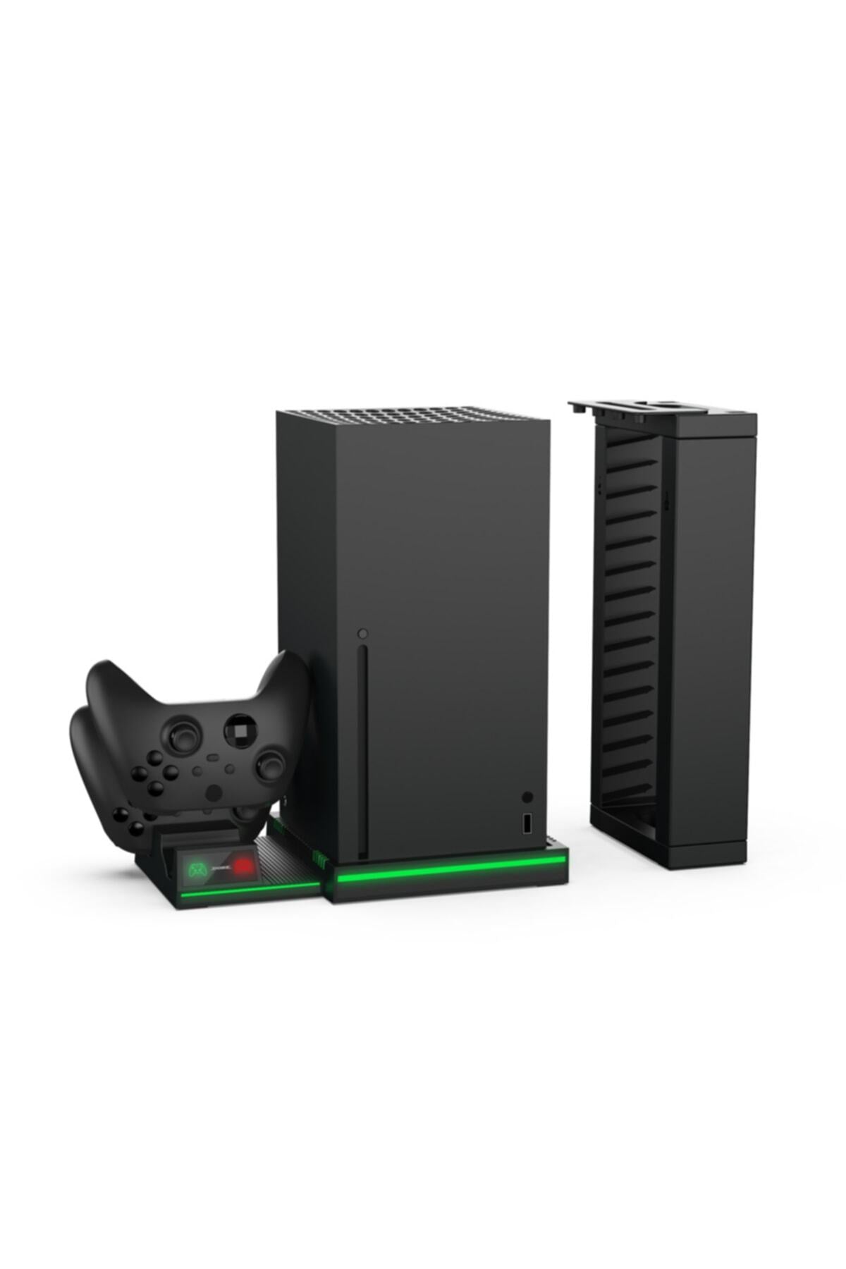 Dobe Tyx-0667 Xbox Series X Oyun Hazneli Led Şarj Stand Soğutucu