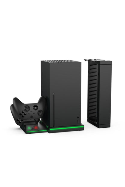 Dobe Tyx-0667 Xbox Series X Oyun Hazneli Led Şarj Stand Soğutucu