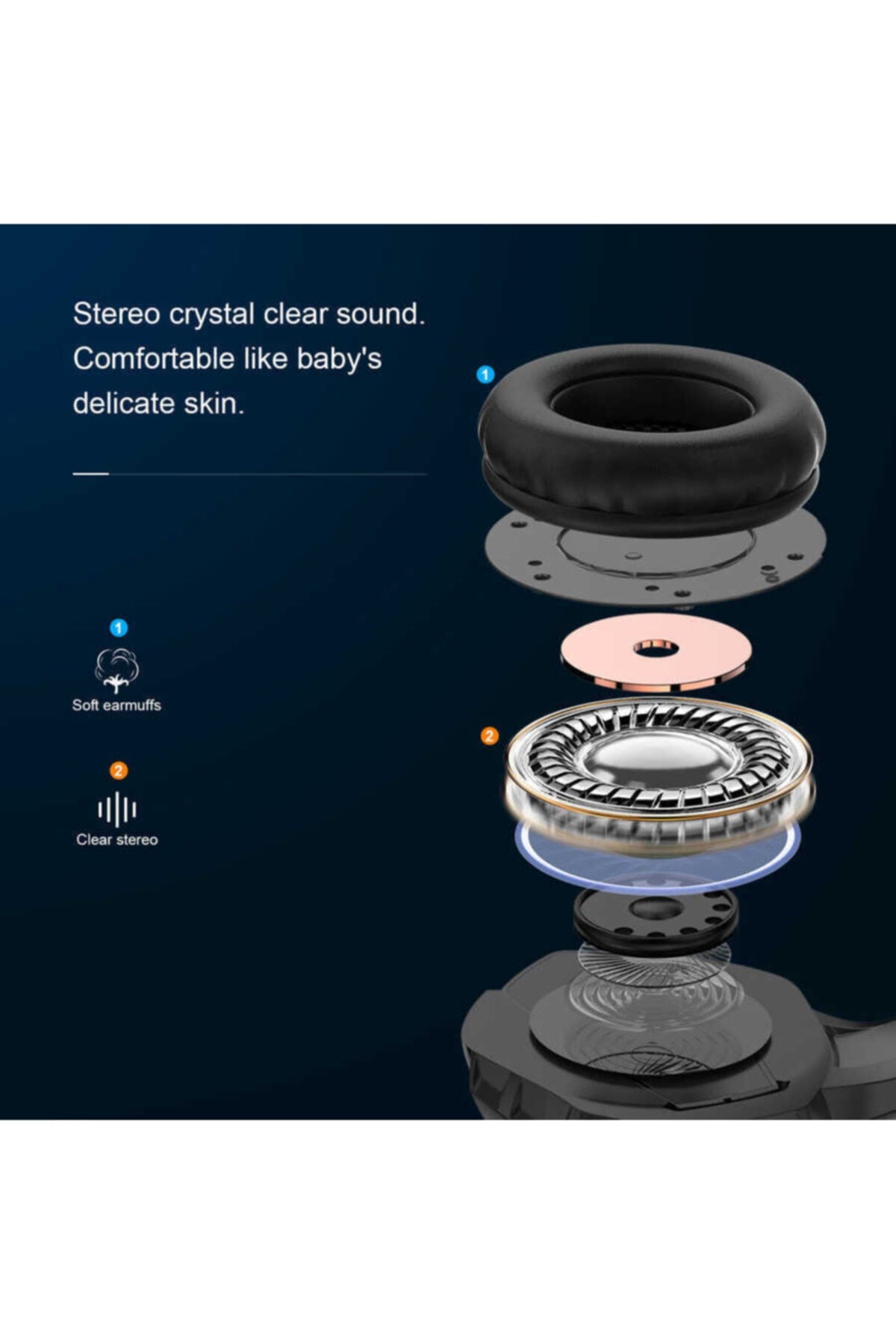 Onikuma K5 Oyuncu Kulaklığı 3.5mm