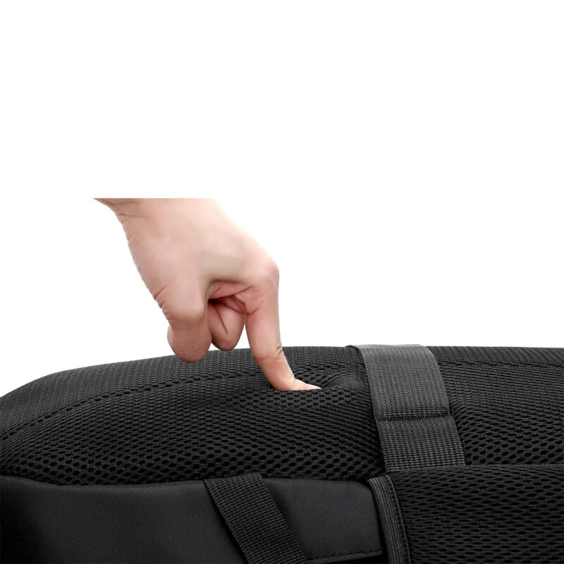 Lecoo BG02 17 inç Laptop Bölmeli Çok Fonksiyonlu 3 Katmanlı Suya Dayanıklı Sırt Çantası