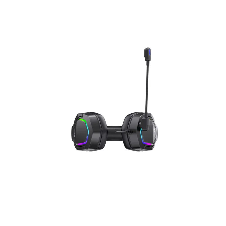 Lecoo HT403 USB Kablolu RGB Aydınlatmalı Mikrofonlu Kulak Üstü Gaming Kulaklık Siyah