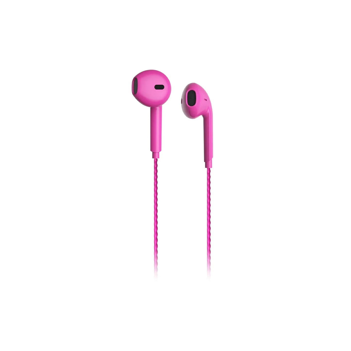 Lecoo EH104 Kablolu 3.5mm Jacklı Kulak İçi Mikrofonlu Kulaklık Pembe