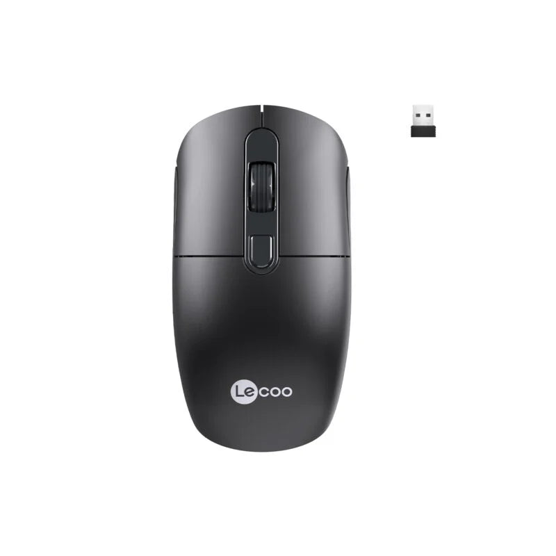 Lecoo M2001 Kablosuz Optik 1600DPI 4 Tuşlu Mouse Siyah