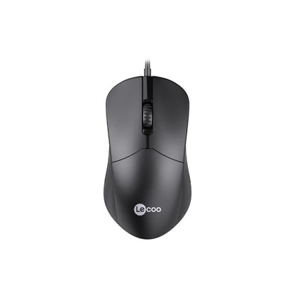 Lecoo M1102 USB Kablolu 1200DPI 3 Tuşlu Optik Mouse Siyah