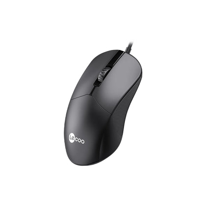 Lecoo M1102 USB Kablolu 1200DPI 3 Tuşlu Optik Mouse Siyah