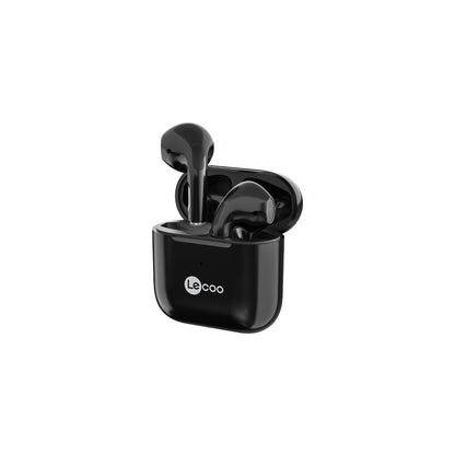 Lecoo EW310 Kablosuz Bluetooth 5.1 Stereo TWS Mikrofonlu Kompakt Kulak İçi Kulaklık Siyah
