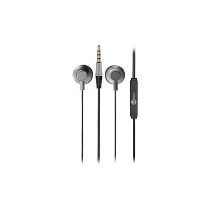 Lecoo EH101 Kablolu 3.5mm Jacklı Kulak İçi Mikrofonlu Kulaklık Siyah