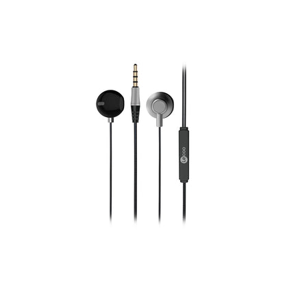 Lecoo EH101 Kablolu 3.5mm Jacklı Kulak İçi Mikrofonlu Kulaklık Siyah
