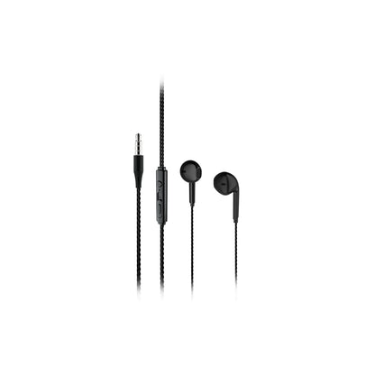 Lecoo EH104 Kablolu 3.5mm Jacklı Kulak İçi Mikrofonlu Kulaklık Siyah