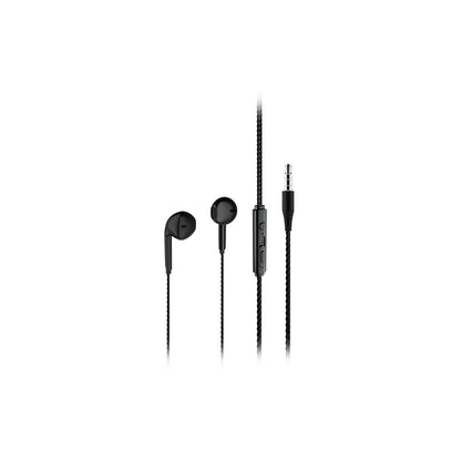 Lecoo EH104 Kablolu 3.5mm Jacklı Kulak İçi Mikrofonlu Kulaklık Siyah