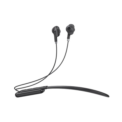Lecoo ES202 Boyun Bantlı Kablosuz Bluetooth 5.0 Mikrofonlu Kulak İçi Kulaklık Siyah