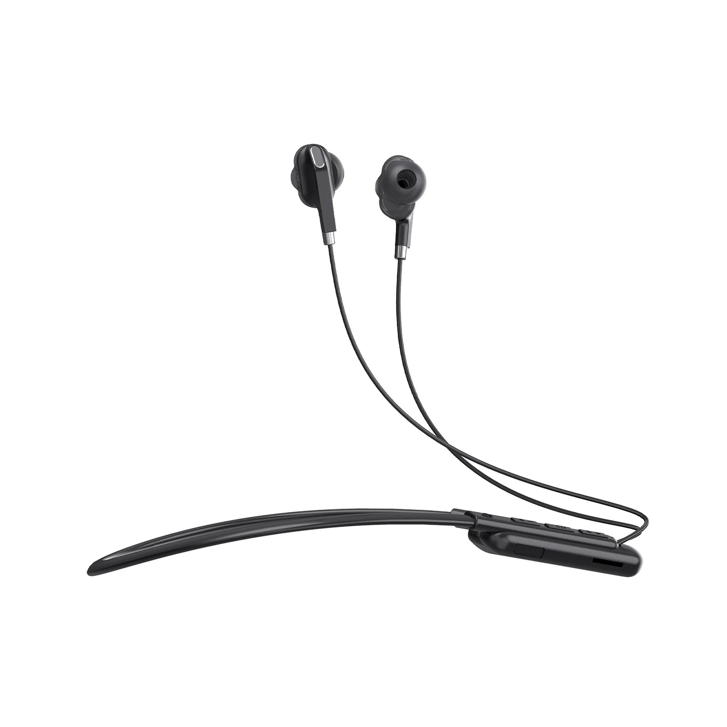 Lecoo ES202 Boyun Bantlı Kablosuz Bluetooth 5.0 Mikrofonlu Kulak İçi Kulaklık Siyah