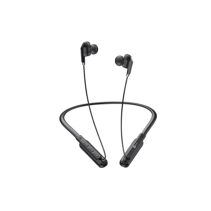 Lecoo ES202 Boyun Bantlı Kablosuz Bluetooth 5.0 Mikrofonlu Kulak İçi Kulaklık Siyah